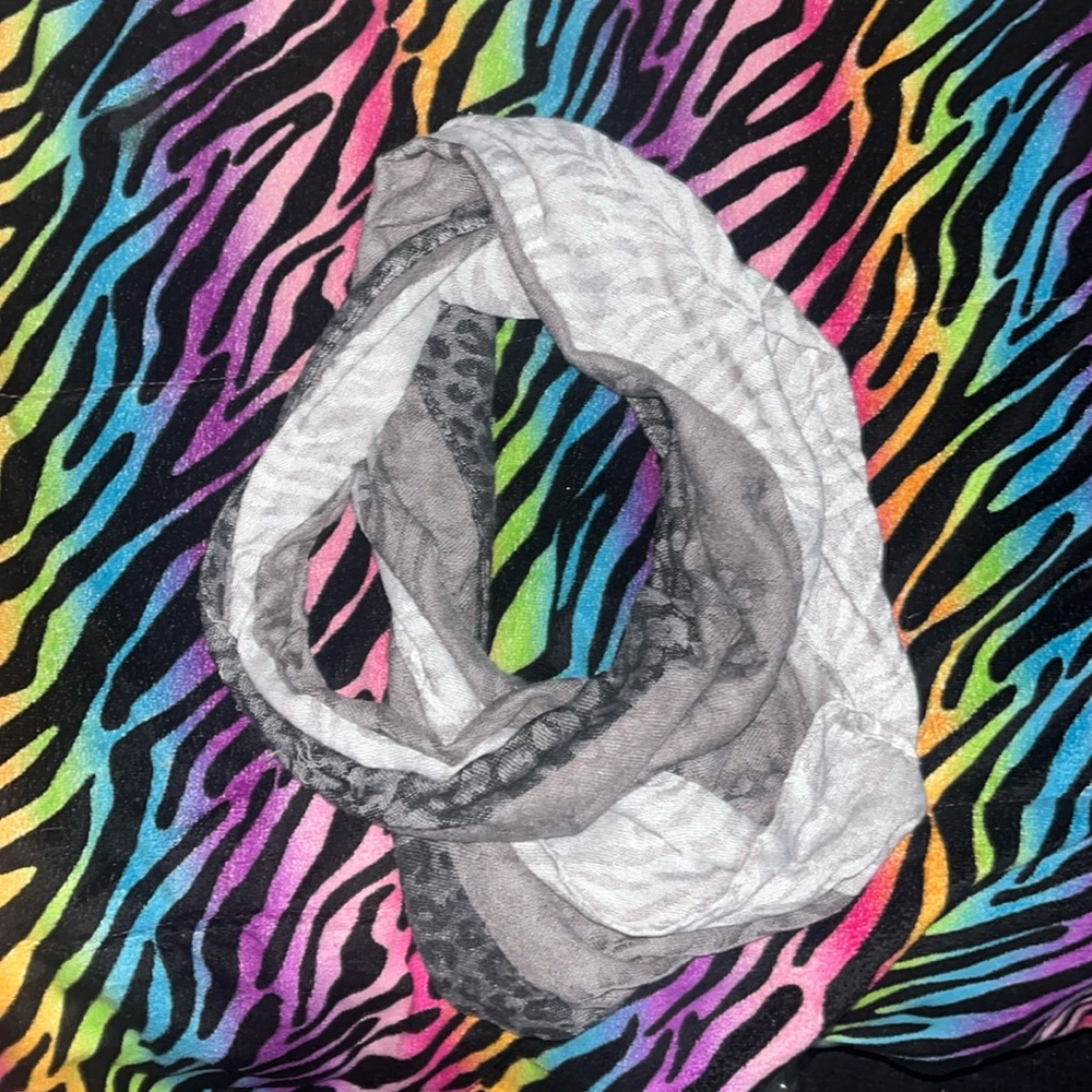 leopard print scarf